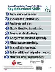 NRP Key Behavioral Skills Poster
