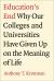 Education's End