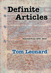 Definite Articles : Selected Prose 1973-2012