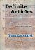 Definite Articles : Selected Prose 1973-2012