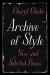 Archive of Style : New and Selected Poems