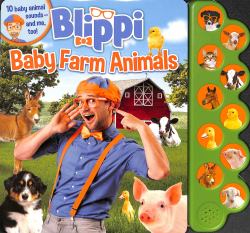 Blippi: Baby Farm Animals (10-Button Sound Book)