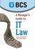 A Manager's Guide to IT Law A Manager's Guide to IT Law