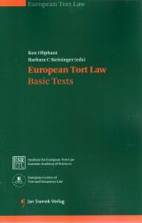 Euopean Tort Law: Basic Texts