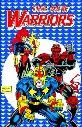 New Warriors: Nova and Night Thrasher Omnibus Chris Marrinan Cover