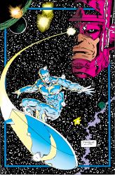 Silver Surfer: Return to the Spaceways Omnibus Ron Lim Cover