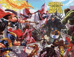 Godzilla Destroys the Marvel Universe