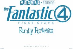 Marvel Studios' the Fantastic Four: First Steps - Family Portraits: Photos from the Set