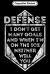 Composition Notebook : Kids Ice Hockey Funny Defenseman Player Gift Journal/Notebook Blank Lined Ruled 6x9 100 Pages