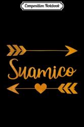 Composition Notebook : SUAMICO WI WISCONSIN Funny City Home Roots USA Women Gift Journal/Notebook Blank Lined Ruled 6x9 100 Pages