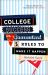 College Success Guaranteed : 5 Rules to Make It Happen College Success Guaranteed : 5 Rules to Make It Happen