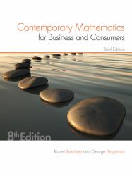 Contemporary Mathematics for Business and Consumers, Brief Edition