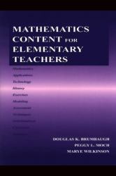 Mathematics Content for Elementary Teachers