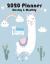 2020 Planner Weekly and Monthly : Cute Llama Yearly and Monthly Calendar 2020, Jan 1, 2020 to Dec 31, Pretty Llama Weekly Planner, Monthly Planner Calendar Views, Agenda - to-Do's, Notes