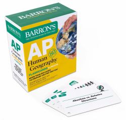 AP Human Geography Flashcards, Fifth Edition: up-To-Date Review + Sorting Ring for Custom Study