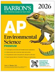 AP Environmental Science Premium, 2026: Prep Book with 5 Practice Tests + Comprehensive Review + Online Practice