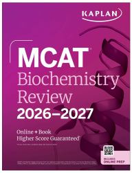 MCAT Biochemistry Review 2026-2027 : Online + Book