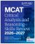 MCAT Critical Analysis and Reasoning Skills Review 2026-2027 : Online + Book
