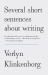Several Short Sentences about Writing