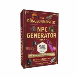 The düngeonmeister NPC Generator Deck : A Mix-And-Match NPC Creation Tool for RPGs
