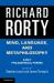 Mind, Language, and Metaphilosophy : Early Philosophical Papers