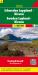 FuB Schweden 06 Lappland / Kiruna 1 : 400 000. Autokarte : Sehenswürdigkeiten - Entfernungen in km - Campingplätze