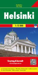 Helsinki 1 : 15 000. Stadtplan : Straßenverzeichnis, Innenstadtplan, Übersichtsplan