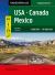 USA, Canada and Mexico Road Atlas : 1:400k - 1:16,000,000 Scale Rand Mcnally Data
