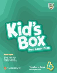 Kid's Box. New Generation. Teacher's Book. Lev. 4. Con Espansione Online