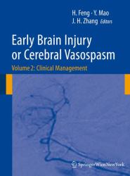 Early Brain Injury or Cerebral Vasospasm : Vol 2: Clinical Management