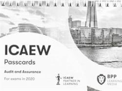 ICAEW Audit and Assurance : Passcards