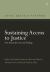 Sustaining Access to Justice : New Avenues for Costs and Funding