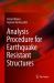 Analysis Procedure for Earthquake Resistant Structures