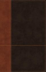 NIV Personal Size Reference Bible Indexed Red Letter Edition [Large Print, Brown]