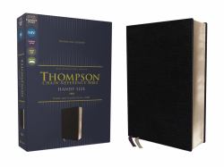 NIV Thompson Chain-Reference Bible, Handy Size, Red Letter, Comfort Print [Black]