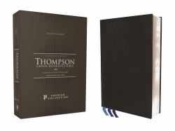 NIV Thompson Chain-Reference Bible, Premier Collection, Black Letter, Art Gilded Edges, Comfort Print [Black]