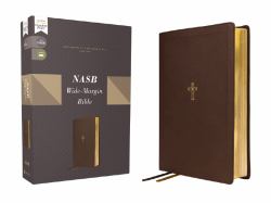 NASB Wide Margin Bible Red Letter 1995 Text [brown]