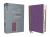 NIV, Thinline Bible, Giant Print, Leathersoft, Gray/Purple, Red Letter, Thumb Indexed, Comfort Print