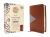 NIV Application Bible, Personal Size, Brown-Blue, Red Letter, Comfort Print : Bringing the Ancient Message of the Bible into Your World