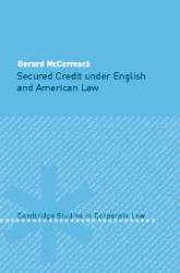 Secured Credit under English and American Law