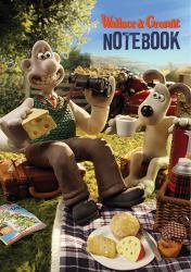 Wallace and Gromit Stencil Notebook