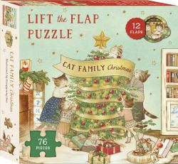 Lift The Flap Puzzle : Cat Family Christmas