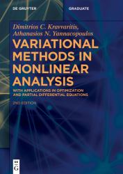 Variational Methods in Nonlinear Analysis : Optimization and Partial Differential Equations Applications