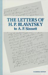 Letters of H P Blavatsky to a P Sinnett