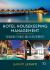 Hotel Housekeeping Management : An International Perspective