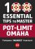 100 Essential Tips to Master Pot-Limit Omaha