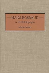 Hans Rosbaud : A Bio-Bibliography