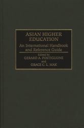 Asian Higher Education : An International Handbook and Reference Guide