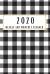 2020 Weekly and Monthly Planner : Plaid Study Plan Book for Peace Productivity Stress Management Inspirational Time Agenda Diary Journal Homeschool Mind Life Work Goals List Notes Moms Kids Personal College