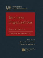 Business Organizations, Cases and Materials, Unabridged